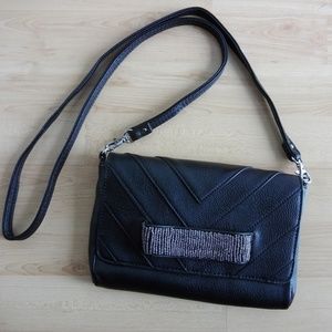 STEVEN Clutch Crossbody Bag Faux Leather Convertib